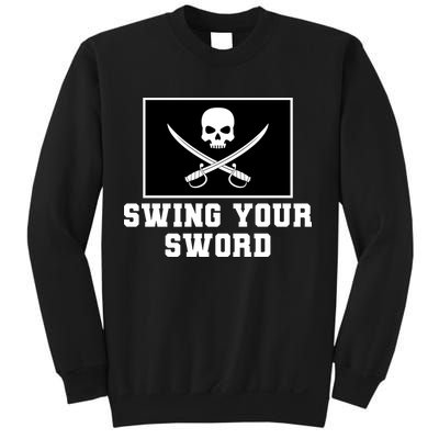 Swing Your Sword Skull Crossbones Mississippi Sweatshirt