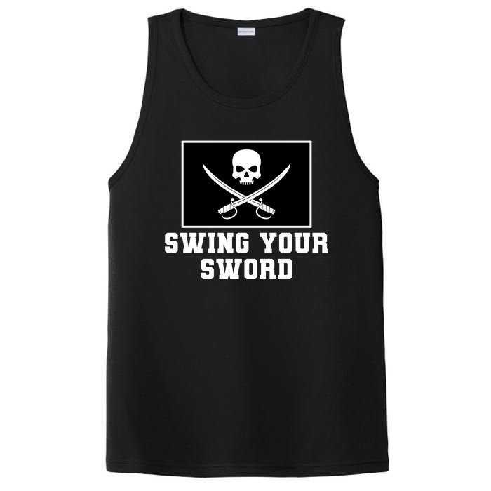 Swing Your Sword Skull Crossbones Mississippi PosiCharge Competitor Tank