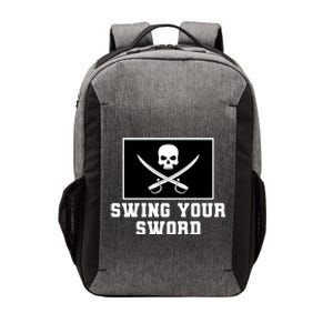 Swing Your Sword Skull Crossbones Mississippi Vector Backpack