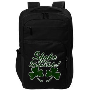 Shake Your Shamrocks Funny St Patrick's Day Impact Tech Backpack