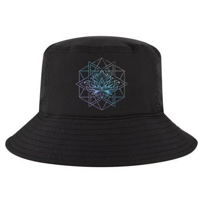 Spiritual Yogi Sacred Geometry Yoga Lotus Flower Gift Cool Comfort Performance Bucket Hat