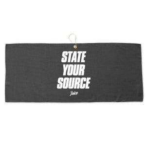 State Your Source Large Microfiber Waffle Golf Towel