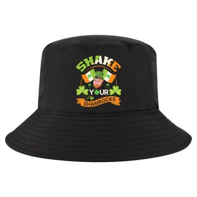 Shake Your Shamrocks Funny Leprechaun St Patricks Day Cool Comfort Performance Bucket Hat