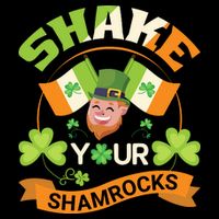 Shake Your Shamrocks Funny Leprechaun St Patricks Day 16 in Basic Backpack