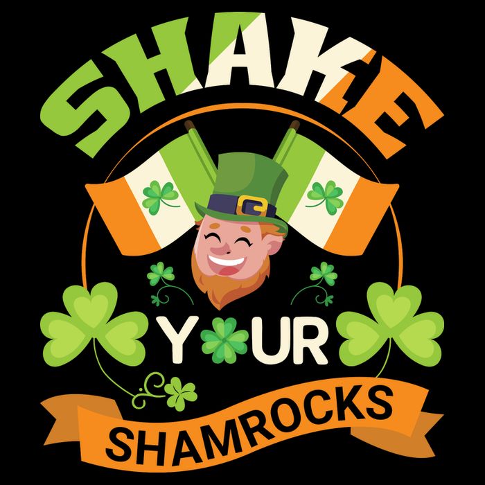 Shake Your Shamrocks Funny Leprechaun St Patricks Day 16 in Basic Backpack