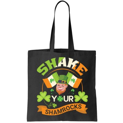 Shake Your Shamrocks Funny Leprechaun St Patricks Day Bag
