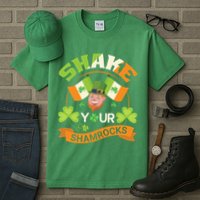 Shake Your Shamrocks Funny Leprechaun St Patricks Day Tall T-Shirt