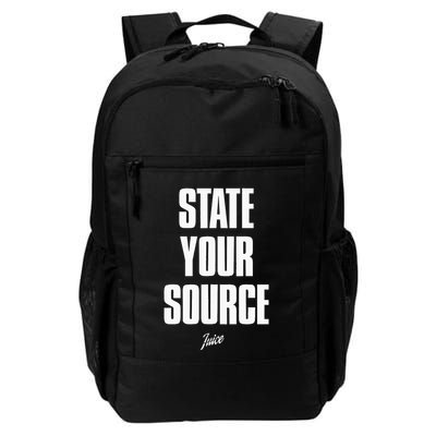 State Your Source State Your Source Daily Commute Backpack
