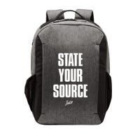 State Your Source State Your Source Vector Backpack