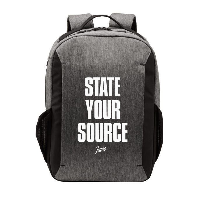 State Your Source State Your Source Vector Backpack