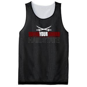 Swing Your Sword Hall State RIP Mike Coach Rest In Peace Mesh Reversible Basketball Jersey Tank