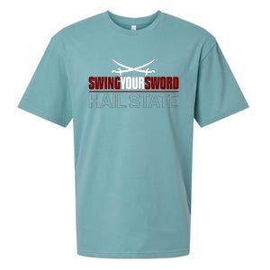 Swing Your Sword Hall State RIP Mike Coach Rest In Peace Sueded Cloud Jersey T-Shirt