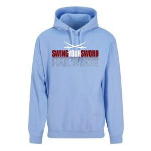 Swing Your Sword Hall State RIP Mike Coach Rest In Peace Unisex Surf Hoodie