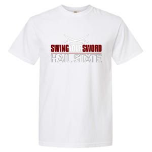 Swing Your Sword Hall State RIP Mike Coach Rest In Peace Garment-Dyed Heavyweight T-Shirt