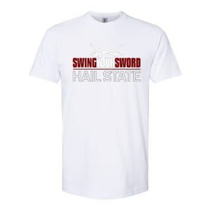 Swing Your Sword Hall State RIP Mike Coach Rest In Peace Softstyle CVC T-Shirt