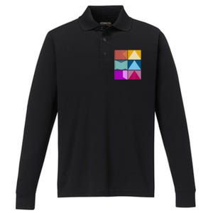 Show Your Support For Harris 2024 Performance Long Sleeve Polo