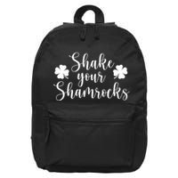 Shake Your Shamrocks 16 in Basic Backpack