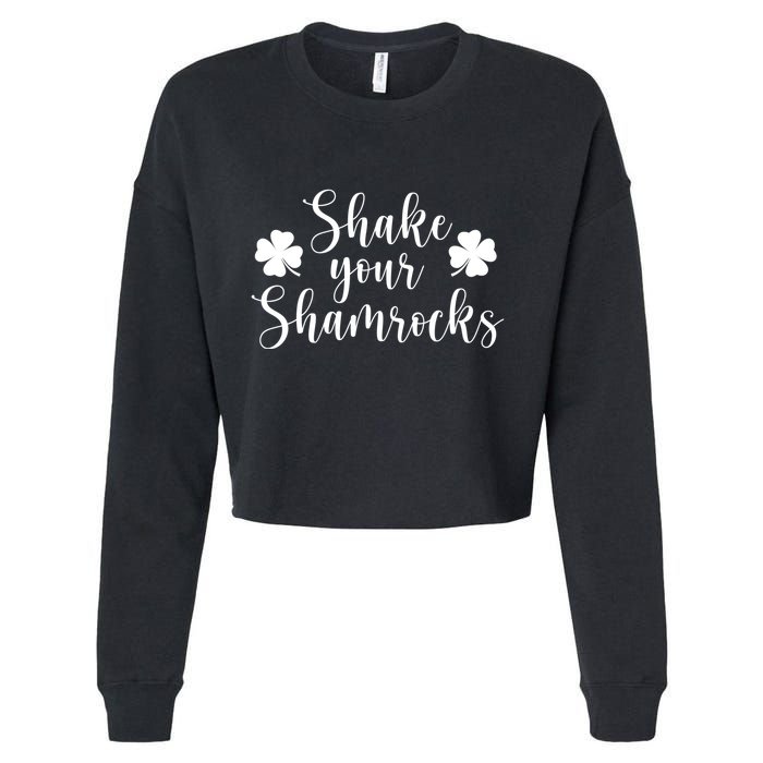 Shake Your Shamrocks Cropped Pullover Crew