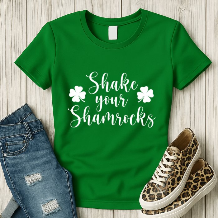 Shake Your Shamrocks Womens T-Shirt