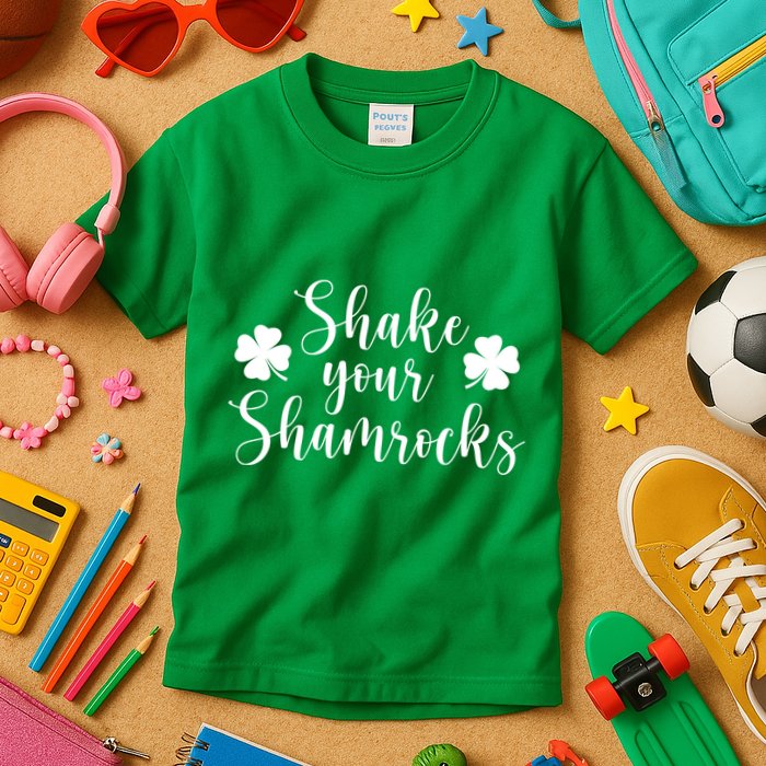 Shake Your Shamrocks Kids T-Shirt