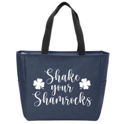 Shake Your Shamrocks Zip Tote Bag