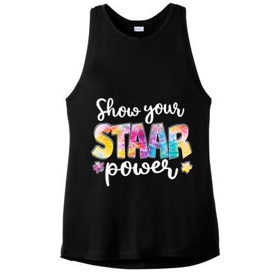 Show Your STAAR Power School Testing Ladies PosiCharge Tri-Blend Wicking Tank