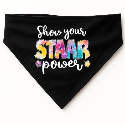 Show Your STAAR Power School Testing USA-Made Doggie Bandana