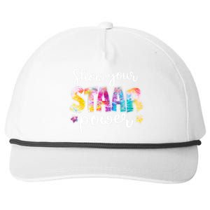 Show Your STAAR Power School Testing Snapback Five-Panel Rope Hat