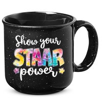 Show Your STAAR Power School Testing 15oz Campfire Ceramic Mug