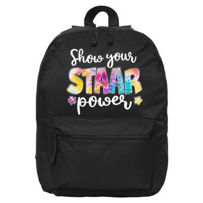 Show Your STAAR Power School Testing 16 in Basic Backpack