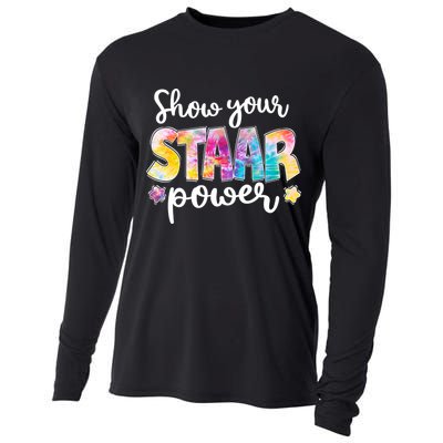 Show Your STAAR Power School Testing Cooling Performance Long Sleeve Crew