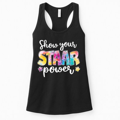 Show Your STAAR Power School Testing Womens Tank Top