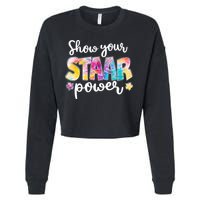 Show Your STAAR Power School Testing Cropped Pullover Crew