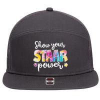 Show Your STAAR Power School Testing 7 Panel Mesh Trucker Snapback Hat