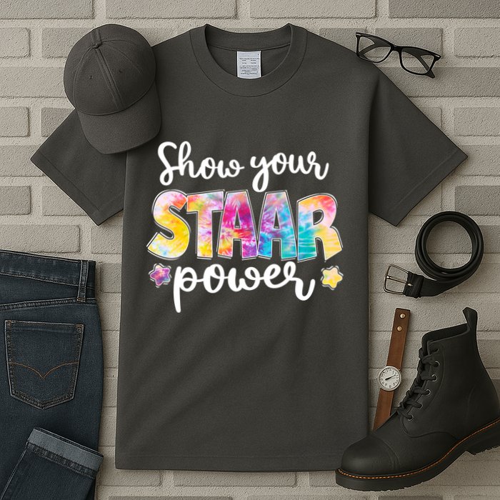 Show Your STAAR Power School Testing Tall T-Shirt