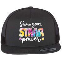 Show Your STAAR Power School Testing Flat Bill Trucker Hat