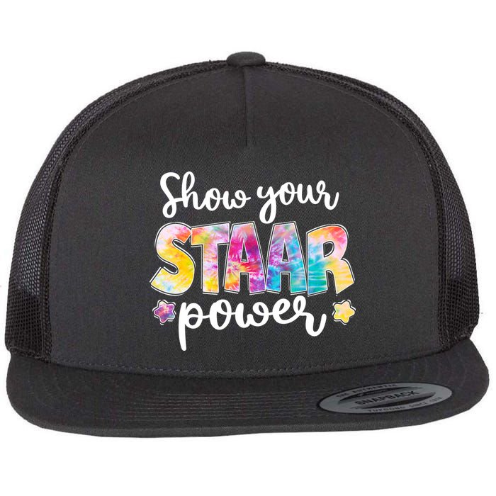 Show Your STAAR Power School Testing Flat Bill Trucker Hat