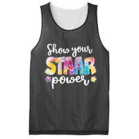 Show Your STAAR Power School Testing Mesh Reversible Basketball Jersey Tank