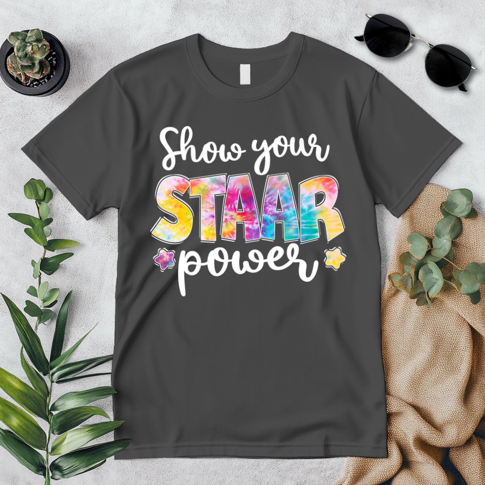 Show Your STAAR Power School Testing Premium T-Shirt