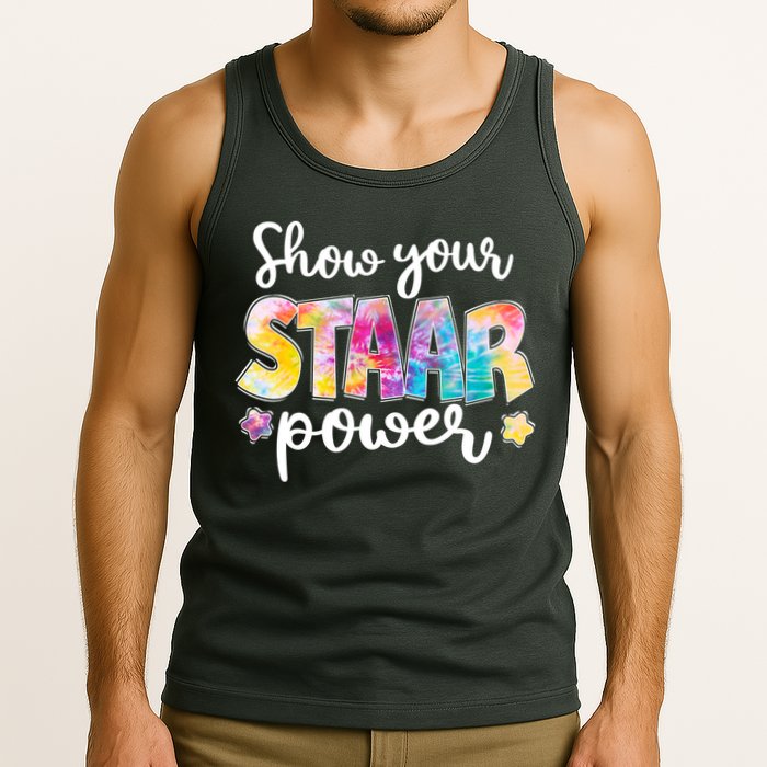 Show Your STAAR Power School Testing Tank Top