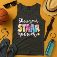 Show Your STAAR Power School Testing Tank Top