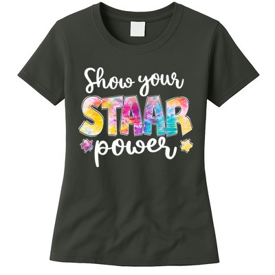 Show Your STAAR Power School Testing Womens T-Shirt