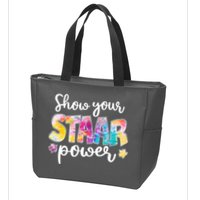Show Your STAAR Power School Testing Zip Tote Bag