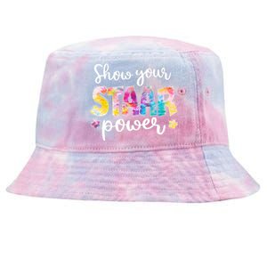 Show Your STAAR Power School Testing Tie-Dyed Bucket Hat