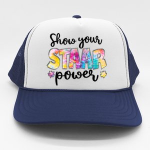 Show Your STAAR Power School Testing Trucker Hat