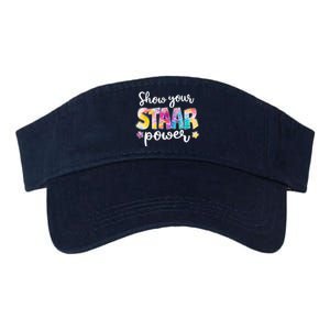 Show Your STAAR Power School Testing Valucap Bio-Washed Visor