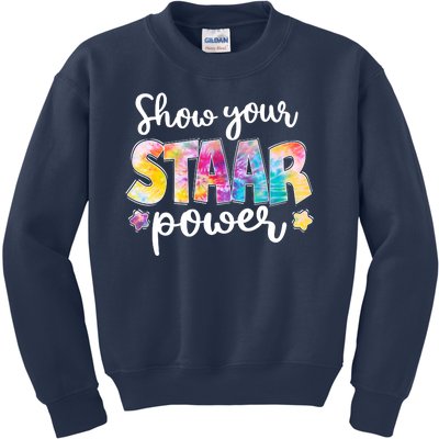 Show Your STAAR Power School Testing Kids Sweatshirt