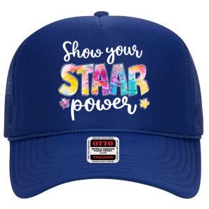 Show Your STAAR Power School Testing High Crown Mesh Back Trucker Hat