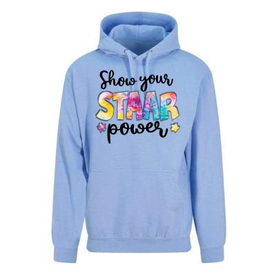 Show Your STAAR Power School Testing Unisex Surf Hoodie