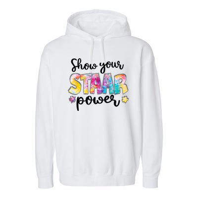 Show Your STAAR Power School Testing Garment-Dyed Fleece Hoodie